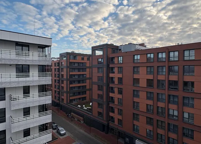 - Modern Center Doki Living & Parking Foodhall Appartement Gdańsk